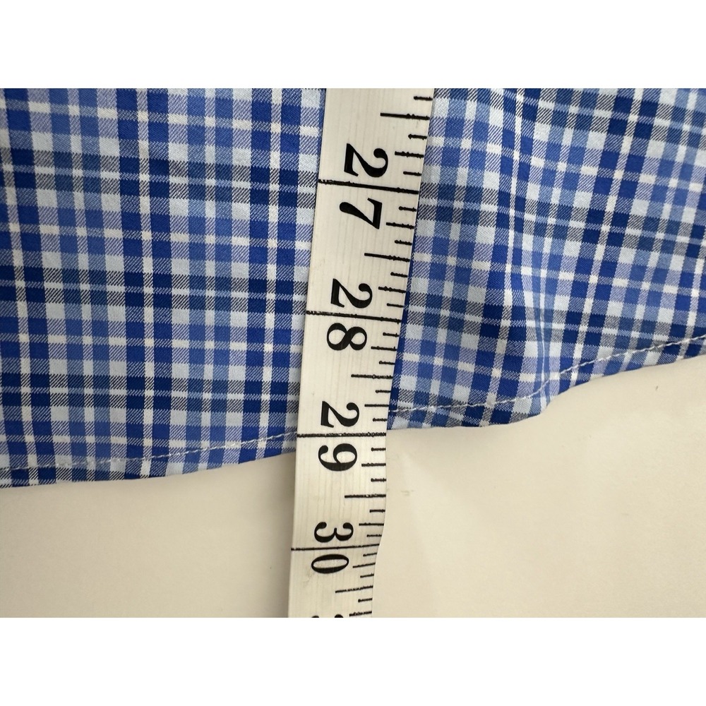 UNTUCKit Shirt Mens XL Plaid Short Sleeve Button Up Casual Comfy Soft Career‎ - Picture 7 of 9